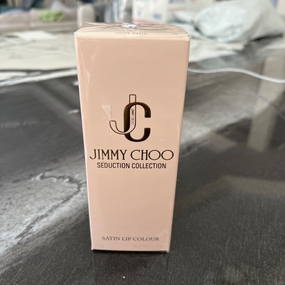 Jimmy Choo Satin Lip Colour - 007 Hot Pink - New in Box with Plastic Wrapping - Picture 2 of 7